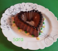 پودینگ ژله شکلاتی