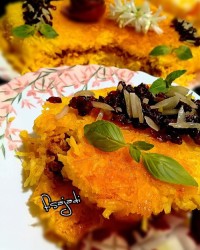 ته چین گوشت و ذرت