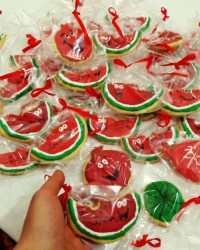 کوکی با تزئین رویال آیسینگ