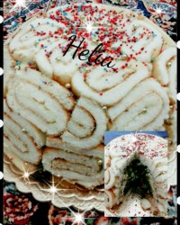 شارلوت موز وگردو خوشمزه