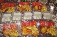 ❤مـــرغ ســـرخ کرده هـــمــراه با سیب زمینی❤