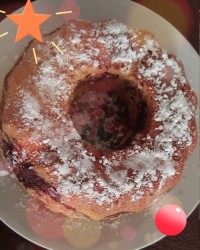 کیک دورنگ بدون فر