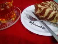 کیک زبرا بدون فر