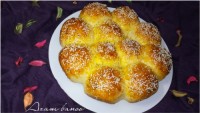 نان سیب گردو و دارچین