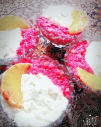 پودینگ خامه ای برنج