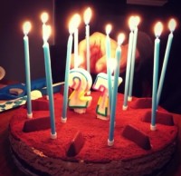 27th birthday cake !!!