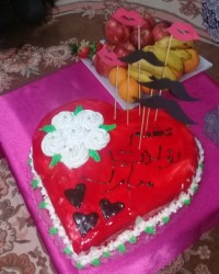 کیک تولدهمسرجونم?