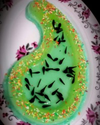 ژله بستنی بلوبری