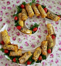 بورک قارچ وگوشت