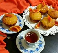 مینی کیک پرتقالی