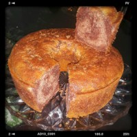 کیک ده سانتی