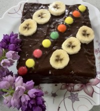 کیک یخچالی خوشمزه جای همگی سبز