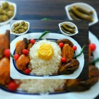 مسمای مرغ و بادمجان