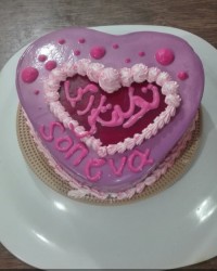 اینم کیک تولد دوستم از طرف همسرش ??????