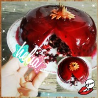 ژلہ- انارخوشمزه من واسہ وروجڪم ڪہ اناردوست داره??