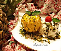 سیب کارامل شکلاتی با پاستیل و اسمارتیز