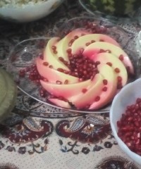 پاناکوتای خوشمزه ی انار