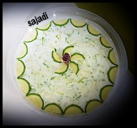 بورانی کدوسبز (دستور در پست های قبلی)