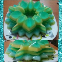 اولین ژله ی دورنگ?