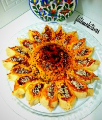 تارت قارچ و گوشت آفتابگردون
