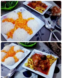 خورشت قیمه .خودم پز