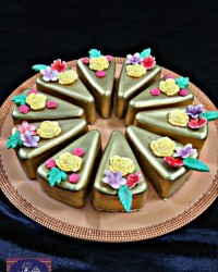 کیک براونی شکلاتی
