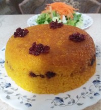 ته چین مرغ خوشمزه من