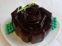 پودینگ ژله شکلاتی