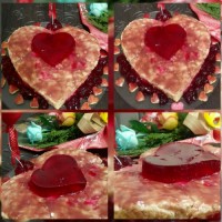 کیک و ژله ولنتاین من