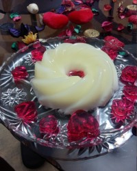 ژله شیرموز بستنی