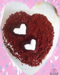 کیک ردولوت ویژه روز عشق