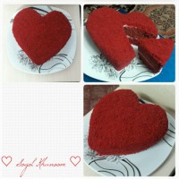 کیک قرمز مخملی (ولنتاین)