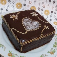 ❤کیک یخچالی به مناسبت روز عشق❤