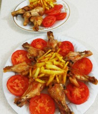 بال با طعم سیر و کره