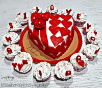 کیک ولنتاین سفارشی