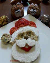 بشقاب کودک من ?الویه بابا نوئل