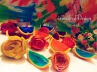 پرتقال ژله ای در رنگهای مختلف