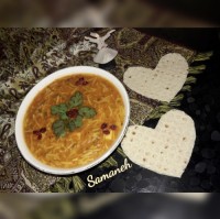 سوپ ورمیشل خوشمزه سمانه پز