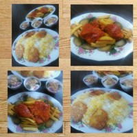 چلو مرغ زعفرانی