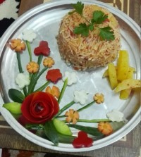 دمی گوجه وسیب زمینی.....