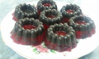 ژله_قالبی با روکش شکلاتی
