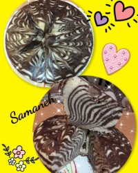 کیک زبرای سمانه پز