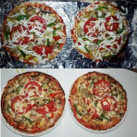 پیتزا مرغ خونگی