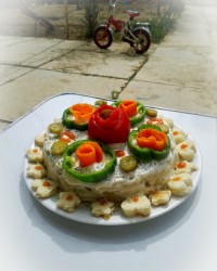 سالادالویه دخترپز