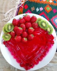 ژله انار