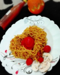 ماکارونی با گوشت