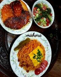 ماکارونی با پنیر گودا