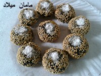 شیرینی انگشتی کنجدی
