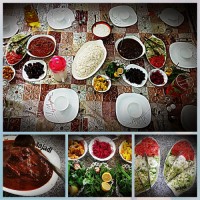 ناهار دورهمی (منزل خواهری)