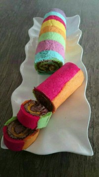 رلت رنگی کاکائویی